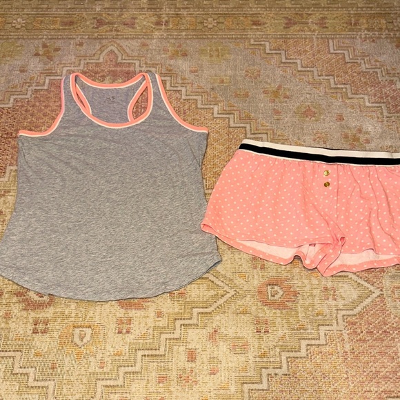 Pj Couture Gray and Pink Pajama Set - Picture 2 of 5